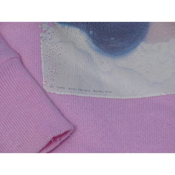 Vtg Jaclyn Smith Sweatshirt 70s Charlies Angels Crewneck Pullover Iconic Actress - Picture 4 of 9